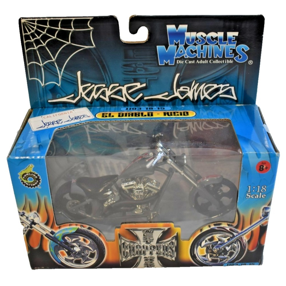 Jesse James West Coast Choppers El Diablo - Rigid 1:18 Scale Diecast JJ03-18-15